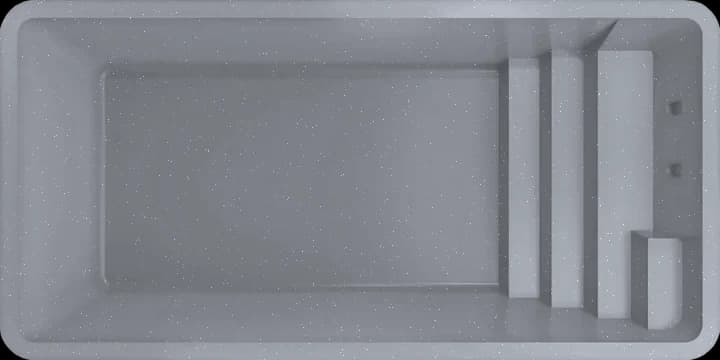 Piscina X-Pools en color Gris glitter