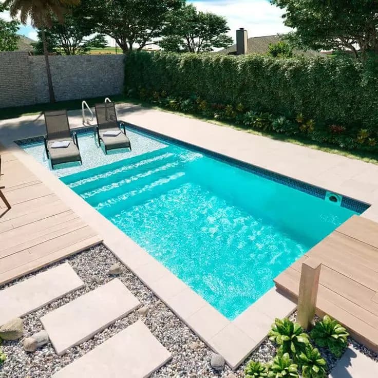 Proyecto con piscina X-Pools serie California