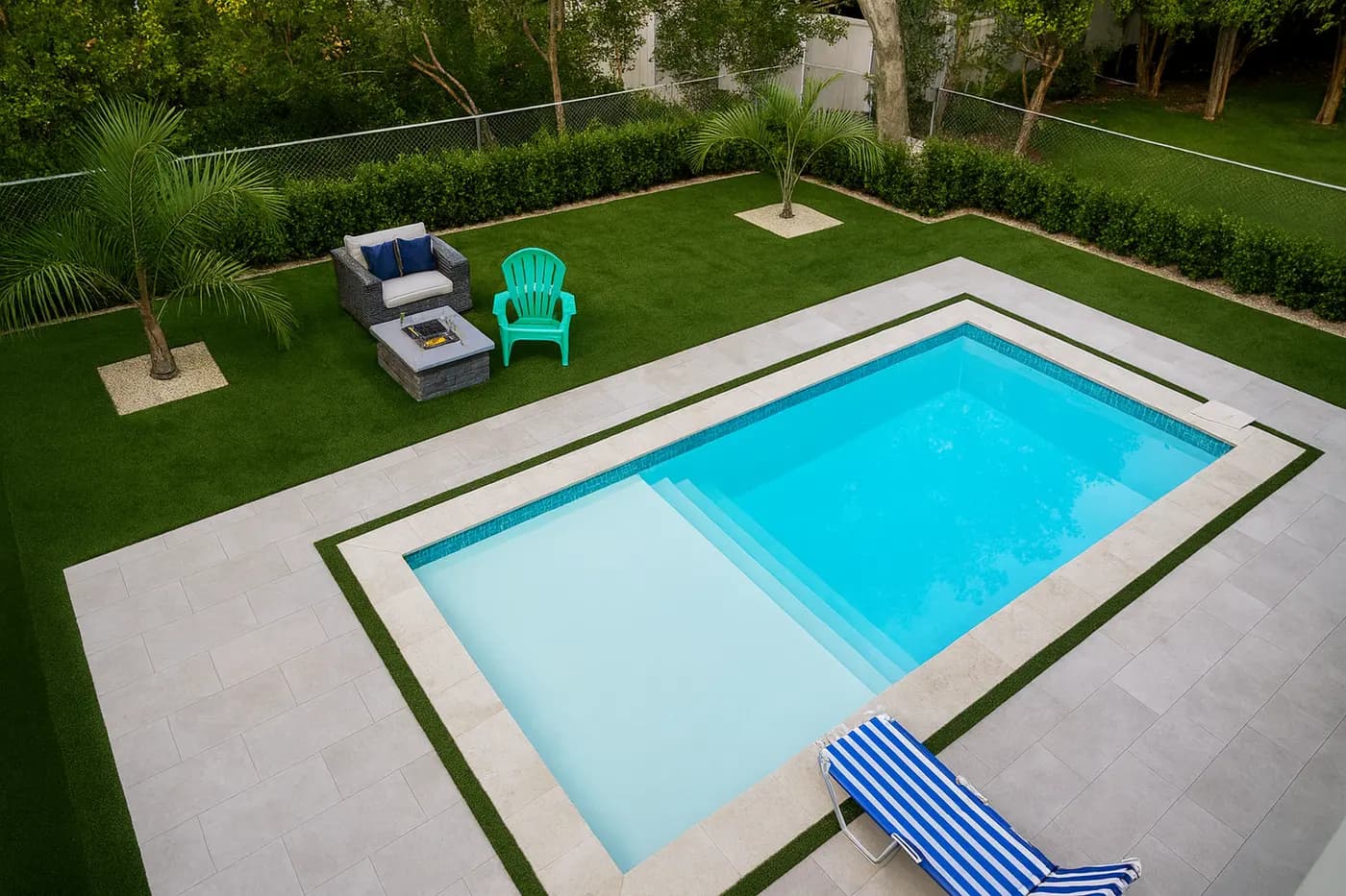 Proyecto con piscina X-Pools serie California