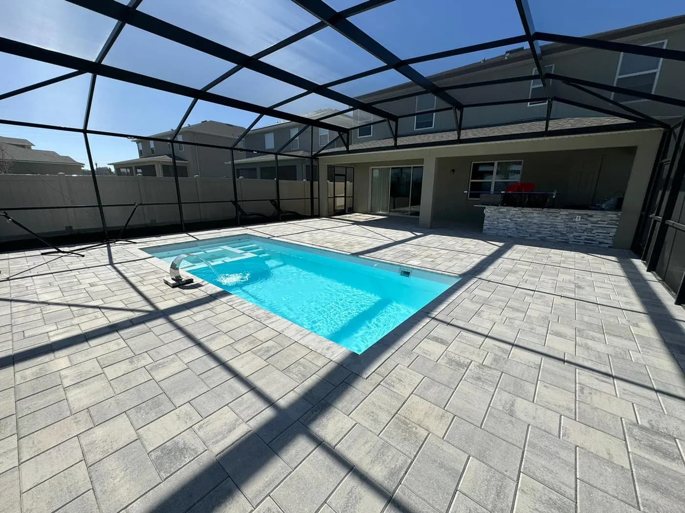 Proyecto con piscina X-Pools serie SPA
