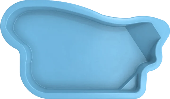 Piscina X-Pools Kids, color Azul, borde liso